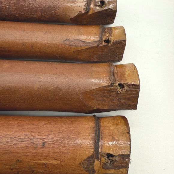 Bamboo Wind Chime PARTS Wooden Tubes Musical Instrument -made your own New - Picture 6 of 10